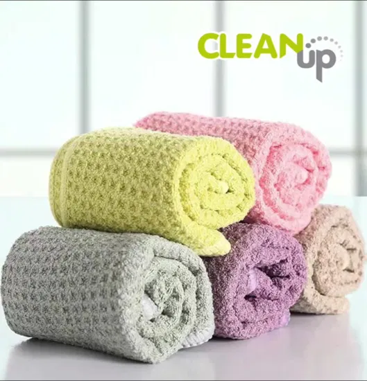 Chiffon de nettoyage de gaufres, chiffon de lavage à usage domestique, offre spéciale